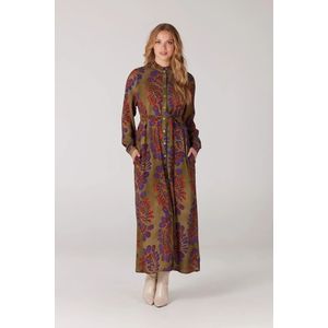 Isabel van Jansen Amsterdam - Shirtjurk - Groen - Katoenmix