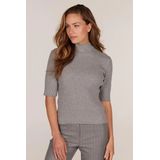 Jansen Amsterdam Fn154top bodil w24 000460 grey melange