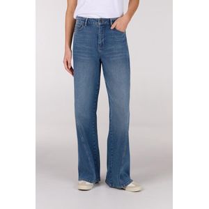 Jansen Amsterdam Dames Jeans Blauw Jane