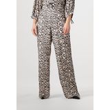 Jansen Amsterdam - Romana Broek - Bruin - Dames - Leer