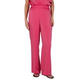 Jansen Amsterdam - Dames Broek - Roze - Wijde Pasvorm