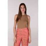 JANSEN Amsterdam - Top - Ronde Hals - Mouwloos - Viscose/Polyamide