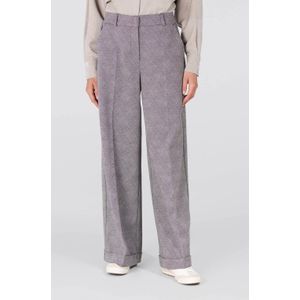 JANSEN Amsterdam - Wide Leg - Casual Broek - Zwart