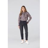 Jansen Amsterdam - Kessa Blouse WA 738 Necktie - Bruin - Dames