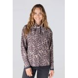 Jansen Amsterdam - Kessa Blouse WA 738 Necktie - Bruin - Dames