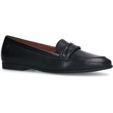 No Stress - Zwarte Leren Loafers - Leren - Memory Foam Voetbed