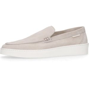 Manfield Suède Loafers Beige