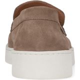 Manfield Suède Loafers Taupe