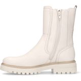 No Stress - Dames - Beige leren chelsea boots