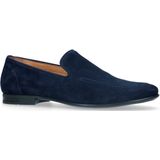 Manfield - Loafers - Blauw - Suède
