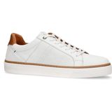 No Stress - Heren Sneakers - Wit - Nubuck - Uitneembaar Voetbed