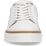 No Stress - Heren Sneakers - Wit - Nubuck - Uitneembaar Voetbed