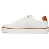 No Stress - Heren Sneakers - Wit - Nubuck - Uitneembaar Voetbed