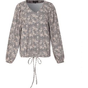 G-Maxx - Bilie Top - Grafische Print - Los Vallend Model - V-hals