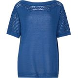 G-Maxx - Charly - Gebreide Trui - Zomerknit - Opengebreid Motief - Losvallend Model