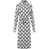 Bibian Jurk 24NQG07 Zwart/Zand