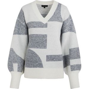 G-Maxx pullover Elzana - Wool white/gray