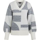 G-Maxx pullover Elzana - Wool white/gray
