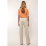 G-maxx - Bliss Pants 25ZZG07 - Flared Broek - Zandkleur