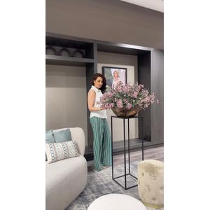 G-maxx - Marbella - Broek - Groen/Bruin - Polyamide/Elastaan