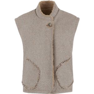 G-maxx X Froukje - Gilet - Mouwloos - Opstaande Kraag