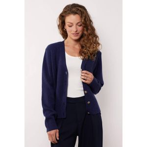 G-maxx - X Froukje - Gebreid Vest - Donkerblauw