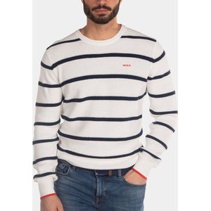 NZA - Gestreepte Trui - Ronde Hals - Katoen