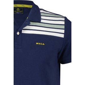 New Zealand - Polo - Donkerblauw - Katoen - 2-knoops