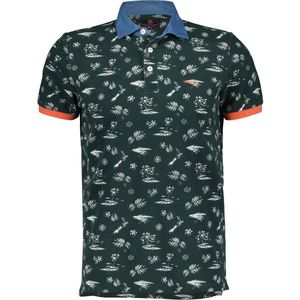 New Zealand - Polo - Donkergroen - Katoen