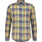 NZA - 23BN525 Ruapapa - Heren Overhemd - Fris Gekleurd - 50% Katoen 50% Linnen