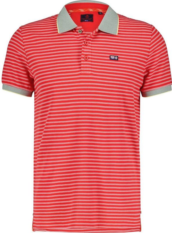 New Zealand poloshirt korte mouw rood