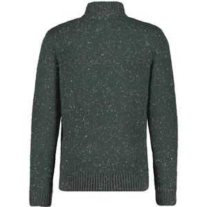 New Zealand - Egmont Village - Pullover - Donkergroen - Gemeleerd - Wolmix