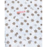 New Zealand - Sterren Overhemd - Blauw - 55% Linnen 45% Katoen