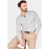 New Zealand - Sterren Overhemd - Blauw - 55% Linnen 45% Katoen