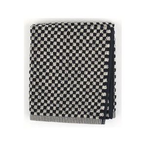 Bunzlau Castles-sKeukendoek Kleine Ruit Zwart| 60 x 53 cm