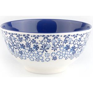 Schaal Bunzlau Castle Melamine Indigo Lace (Ø15 cm)