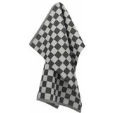 Bunzlau Castles-sTheedoek Block - Zwart| 60 x 53 cm