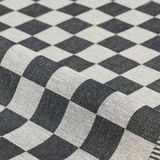 Bunzlau Castles-sTheedoek Block - Zwart| 60 x 53 cm