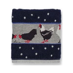 Keukendoek Bunzlau Castle Kip Donkerblauw