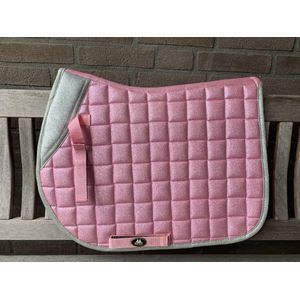 MHS Zadeldek Glitter Cob VZ Roze / Zilver