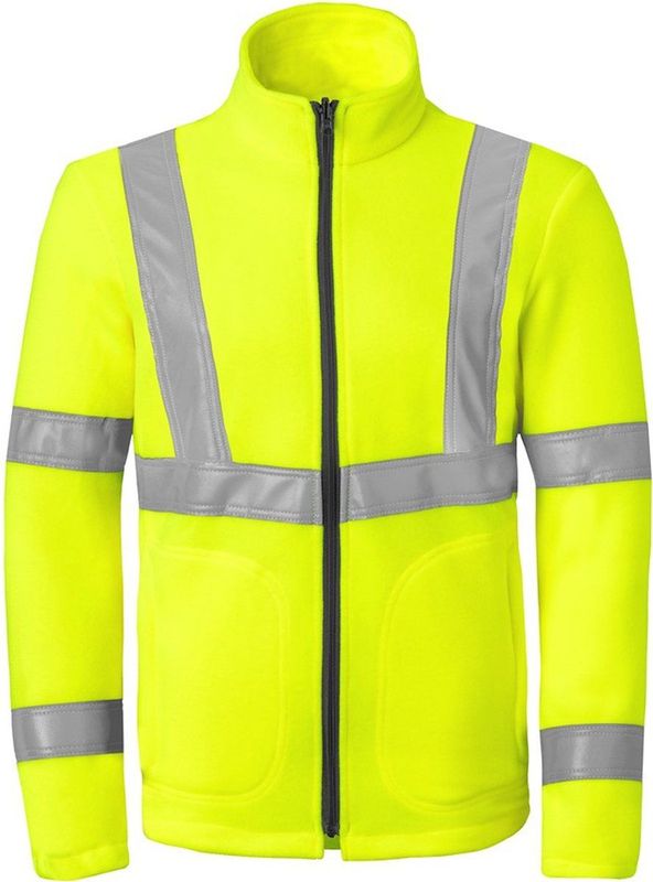 Havep 50219 Fleecevest Fluo Geel