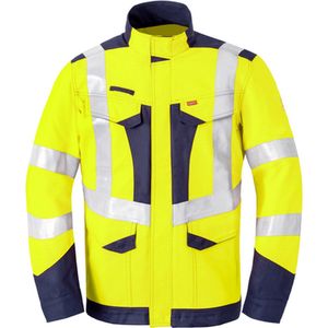 HAVEP 50247 Jack Multi Shield Fluo Geel/Dark Navy maat XS