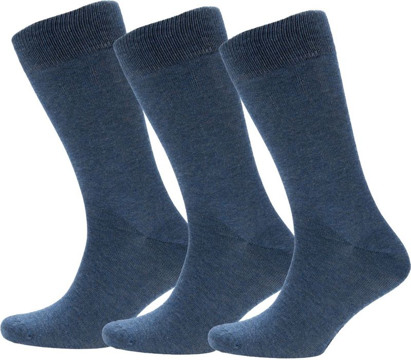 Campbell - Sokken - Donkerbruin - 3-pack