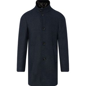 Nobel - Winterjas - Donkerblauw - Wol/Polyester/Polyacryl