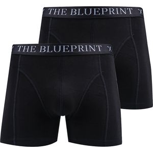 The BLUEPRINT - Boxershort 2-Pack - Blauw - Katoen