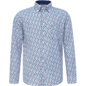 Campbell - Casual Overhemd - Groen - 100% Katoen