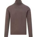 The BLUEPRINT - Premium Pullover Rollneck - Donkerbruin - Heren