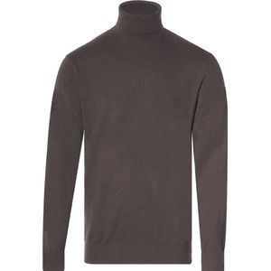 The BLUEPRINT - Premium Pullover Rollneck - Donkerbruin - Heren
