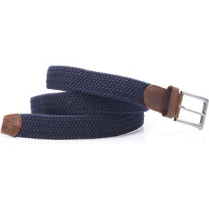 Campbell Classic Casual riem - Donkerblauw uni