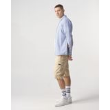 J.C. Rags - Overhemd - Blauw - Katoen